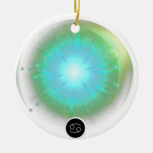 Décoration En Céramique Symbole moderne Zodiaque Cancer Quote d'eau Élémen