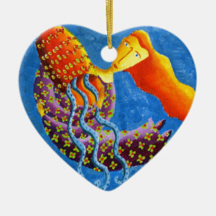 Décoration En Céramique Symbole Zodiaque Aquarius Horoscope