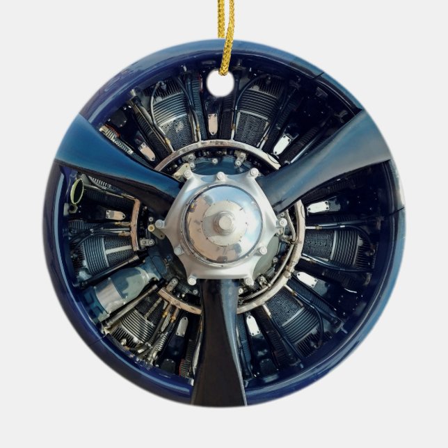 Décoration En Céramique T-28 Trojan (Devant)