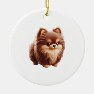 Décoration En Céramique T-shirt avec attitude de Chihuahua minuscule mais