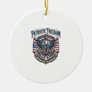 Décoration En Céramique T-shirt graphique vectoriel de fierté cajun patrio