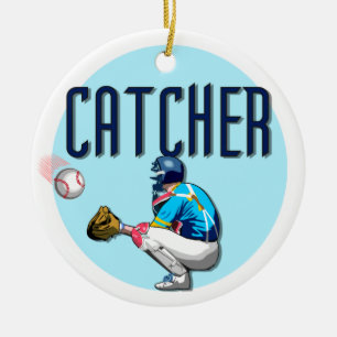Décoration En Céramique T-shirts et cadeaux pour les receveurs de baseball