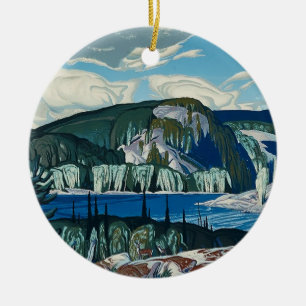 Décoration En Céramique Tableau du parc provincial Algonquin par AJ Casson