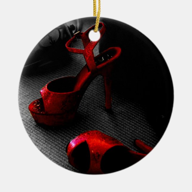 Décoration En Céramique Talons rouges (Devant)