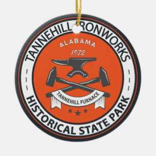 Décoration En Céramique Tannehill Ironworks Historical State Park Alabama