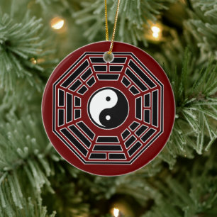 Décoration En Céramique Tao - L'ornement Pa Kua