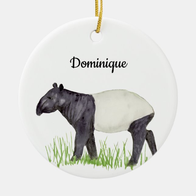 Décoration En Céramique Tapir (Devant)