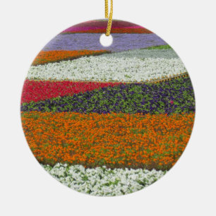 Décoration En Céramique Tapis de fleurs ornemental