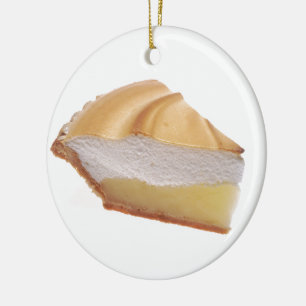 Décoration En Céramique Tarte de meringue de citron