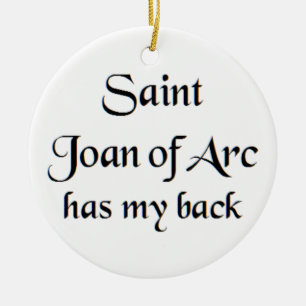 Décoration En Céramique tasse à café sainte Jeanne d'Arc