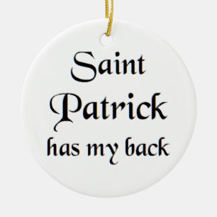 Décoration En Céramique tasse de café saint patrick