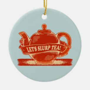 Décoration En Céramique Teapot Drôle Thé à Boire