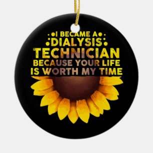Décoration En Céramique Technicien De Dialyse Cute Pour Hommes Femmes