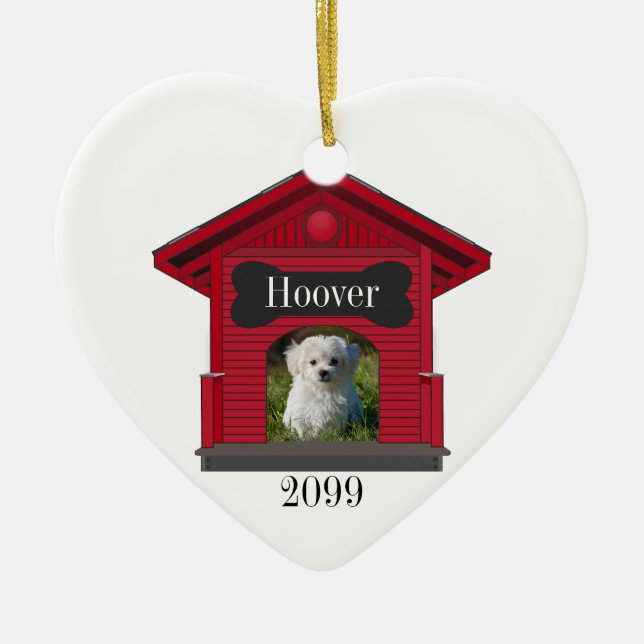 Décoration En Céramique Téléchargement de chien Photo Maison de chien avec (Devant)