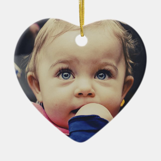 Décoration En Céramique Télécharger votre photo (Devant)