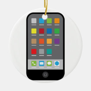 Décoration En Céramique Téléphone intelligent