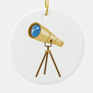 Décoration En Céramique Télescope