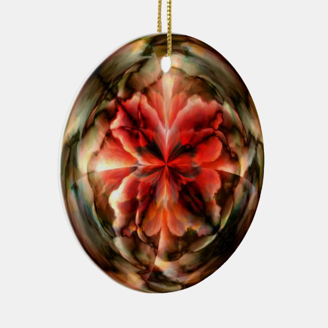 Décoration En Céramique Tempest II (Red) (Droite)