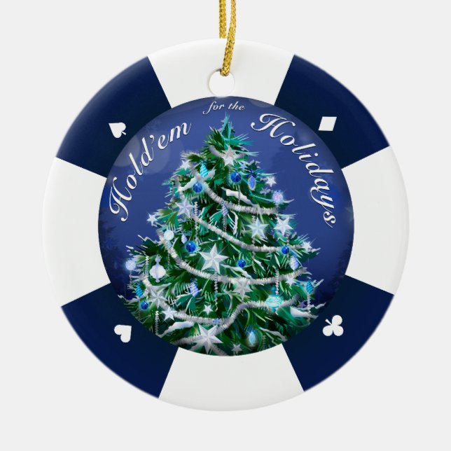 Décoration En Céramique Tenez-les pour les vacances (Devant)