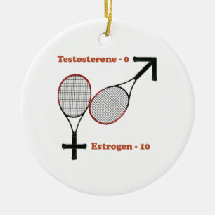 Décoration En Céramique Tennis d'oestrogène