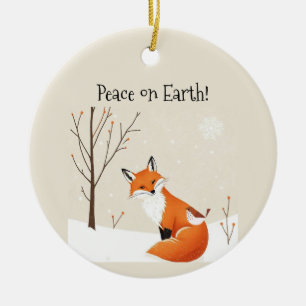 Décoration En Céramique Terre de Paix sur mesure Minimaliste animal de ren