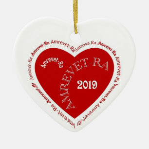 Décoration En Céramique The Atlantis Grail Holiday 2019 Heart Ornament