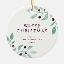 *The beau Merry* d'ornement de Noël