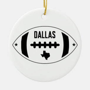 Décoration En Céramique Thème De Football Dallas
