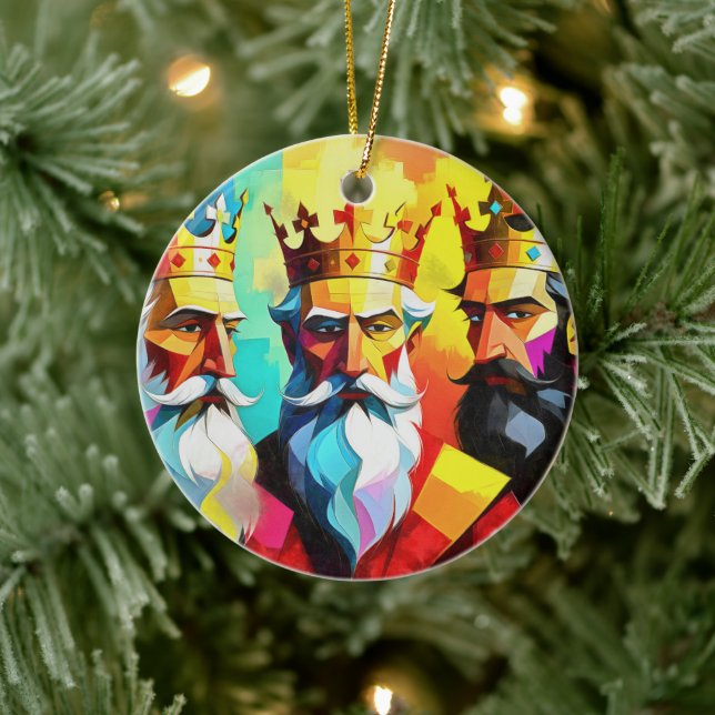 Décoration En Céramique Three Kings (Arbre)