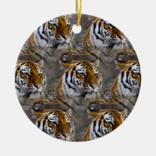 Décoration En Céramique Tiger Peau Imprimer, Safari Motif cadeau animal