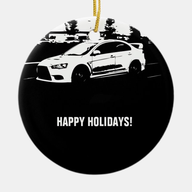 Décoration En Céramique Tir de roulement de l'évolution 10 (Devant)