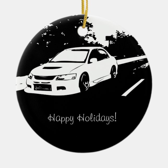 Décoration En Céramique Tir de roulement de l'évolution 9 (Devant)