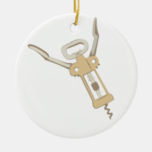 Décoration En Céramique Tire-bouchon