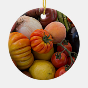 Décoration En Céramique Tomates de Heirloom