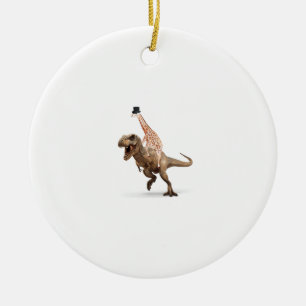 Décoration En Céramique Top Hat T-Rex - Mens_Womens