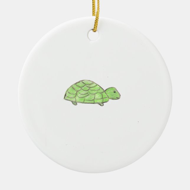 Décoration En Céramique Tortue (Devant)