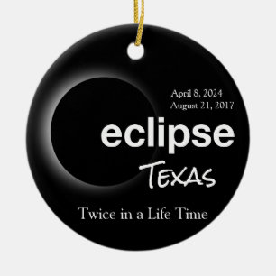 Décoration En Céramique Total Solaire Eclipse 2017 2024 - Texas