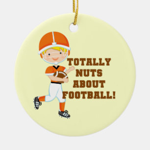 Décoration En Céramique Totalement Nuts au sujet du football