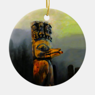 Décoration En Céramique Totem Polonais de Raven