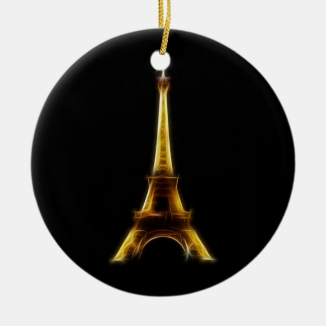 Décoration En Céramique Tour Eiffel à Paris France (Devant)