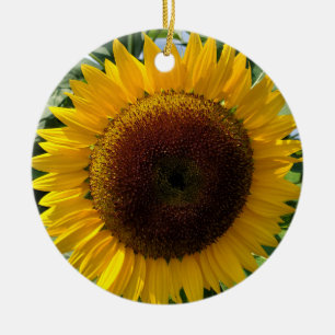 Décoration En Céramique Tournesol