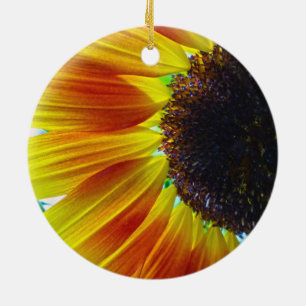 Décoration En Céramique Tournesol