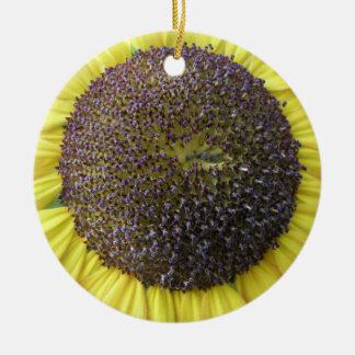 Décoration En Céramique Tournesol jaune Personnalisé Anniversaire