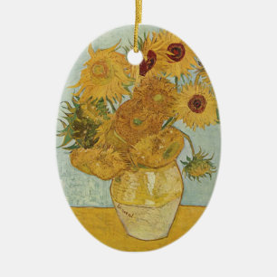 Décoration En Céramique Tournesols de Van Gogh