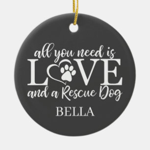 Décoration En Céramique Tout ce dont vous avez besoin est l'amour et une p