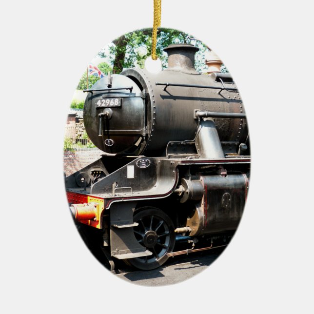 DÉCORATION EN CÉRAMIQUE TRAINS À VAPEUR (Devant)