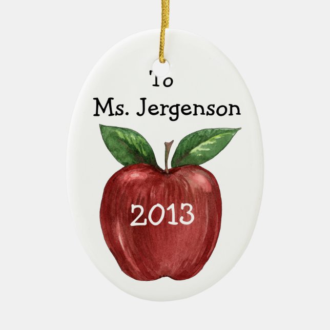 Décoration En Céramique Traitements pour enseignants (Devant)