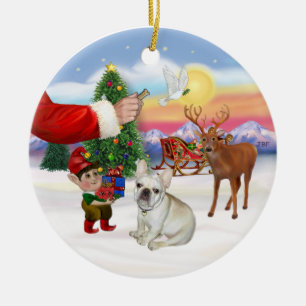 Décoration En Céramique Traiter pour un Bulldog français