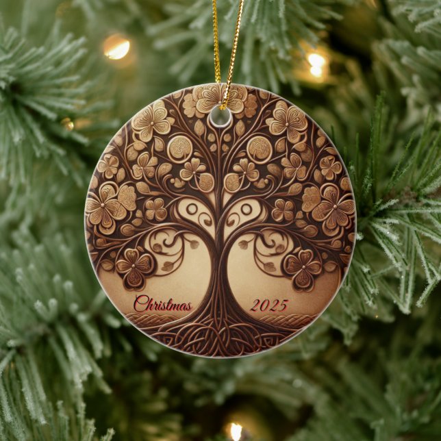 Décoration En Céramique Tree of life Ceramic Ornament (Arbre)