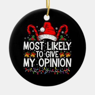 Décoration En Céramique Très Probable De Donner Mon Avis Drôle Noël